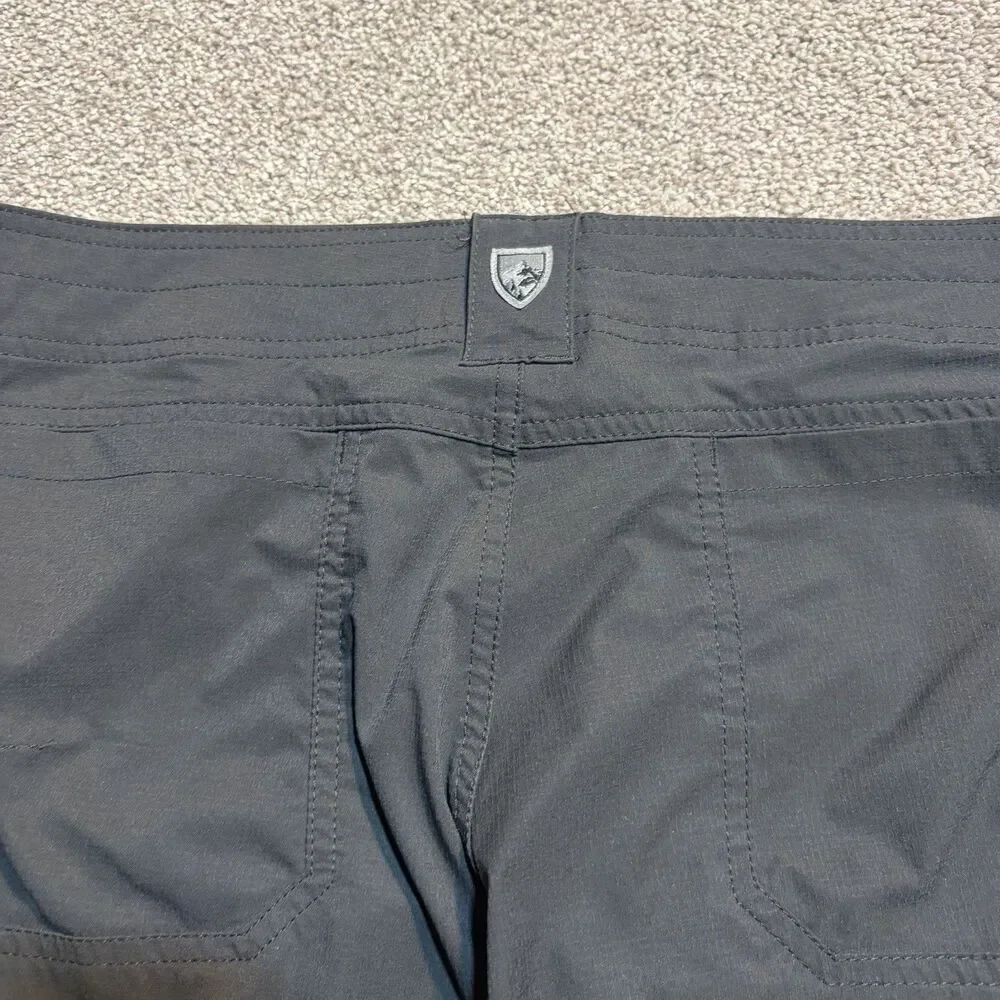KUHL Silencr Pants Mens 38x30 Black Ripstop Stretch Hiking Trousers 5166 Utility